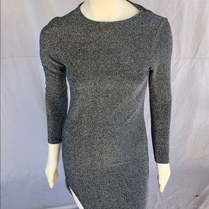 Silver shimmer dress